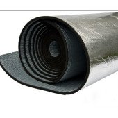 Acoustic-thermal mat 25mm with aluminium layer (100cm x 100cm)
