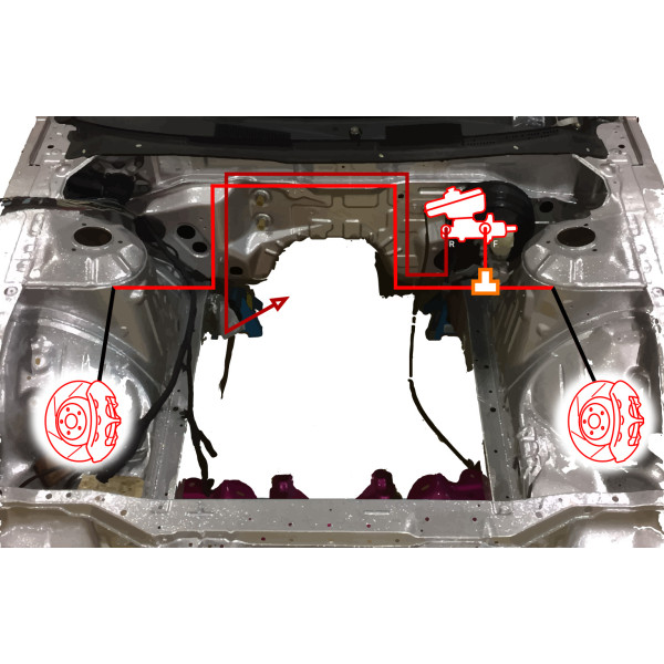 LHD Nissan ABS Removal Kit