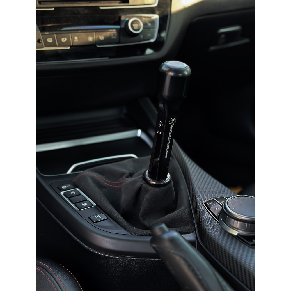 NP Parts V2 Black Short Shifter for BMW
