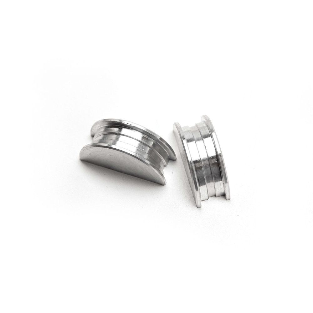 Billet Aluminium Half Moon Cam Bungs for RB & CA