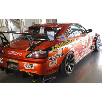 Nissan Silvia S15 55mm Wide Rear Fenders Upgrade