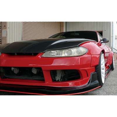 Nissan Silvia S15 75mm Wide Front Fenders Upgrade