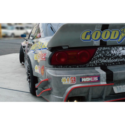 75mm Rear Fenders for Nissan 200SX S13 - Custom Fit