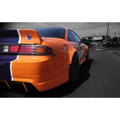 75mm Rear Fenders for Nissan 200SX S14/S14A Upgrade