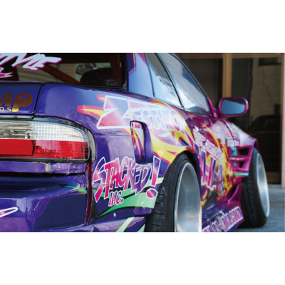 Nissan Silvia PS13 75mm Wide Rear Fenders Upgrade