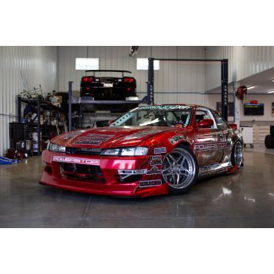 75mm Front Fenders for Nissan 200SX S14A - Custom Fit