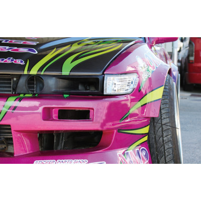 Nissan Silvia PS13 75mm Wide Front Fenders Upgrade