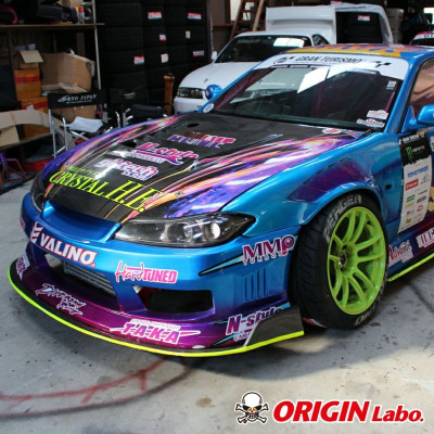 55mm Shark Vented Front Fenders for Nissan Silvia S15