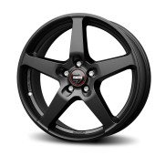 Momo Five 20x8.5 5x112 ET38, Flat Black, Machined Spokes