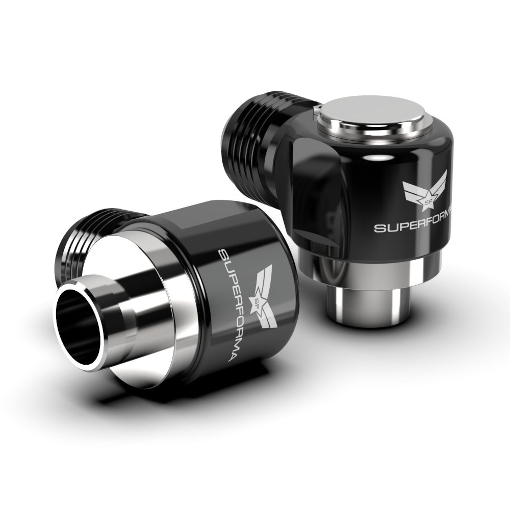 AN-10 Swivel Push In Fitting - Toyota 2JZ (Exhaust)