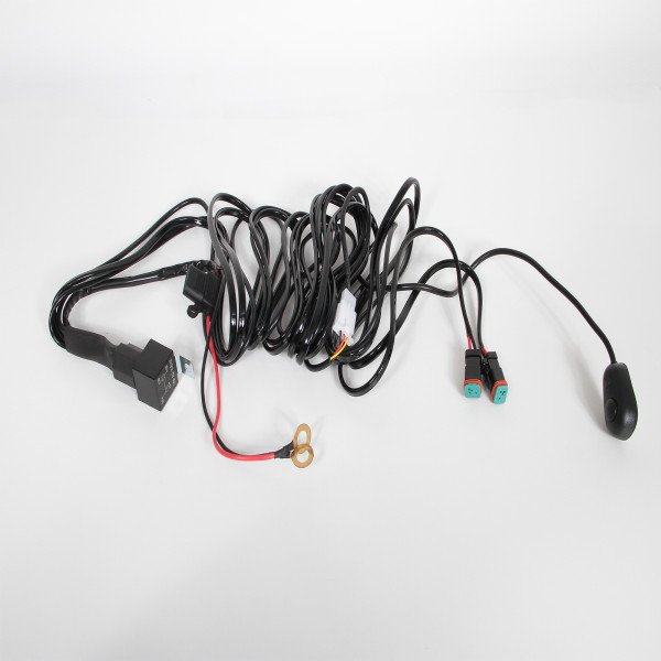 Waterproof Wire Harness for 2 LED Lights