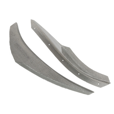 Universal Silver Carbon Canards - Type EX Upgrade