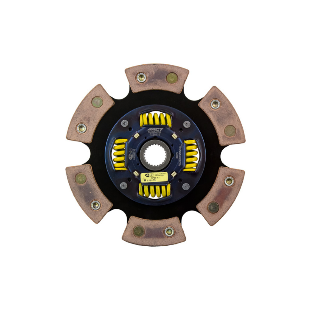 ACT 6220110 6-Pad Sprung Race Clutch Disc – Honda CRX Del Sol & more