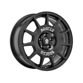 Sparco Terra 18x8 5x120 ET45, Matt Black