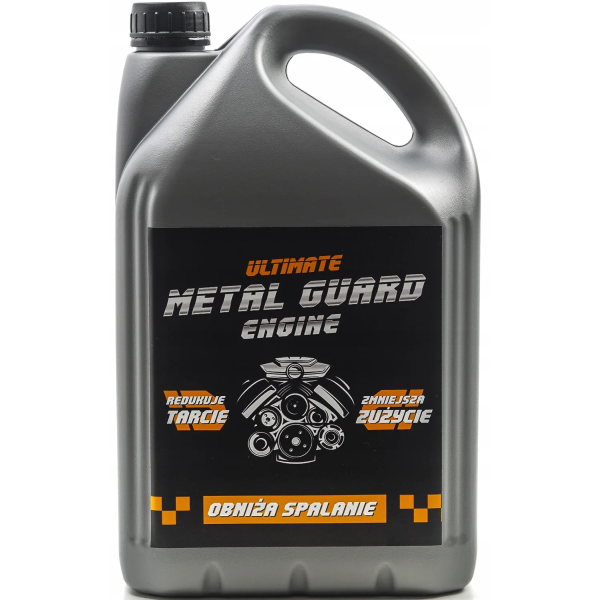Metal Guard Engine Oil Additive – Reduces Friction and Protects Engine 5L
