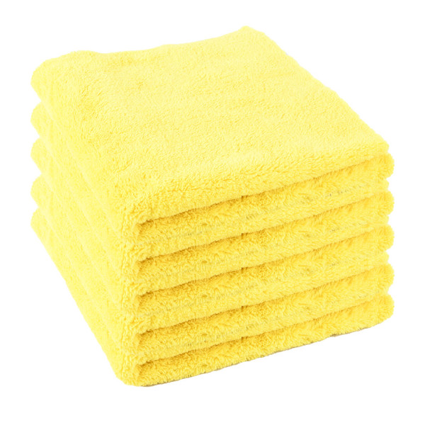 Thick Microfiber Cloths for Lapping QD Waxes 40x40cm 550g/m2 Seamless - 5 pcs