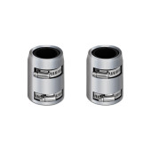 Mishimoto MMAH-U36C Flexible Radiator Hose Kit Chrome 36in.