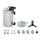 Aluminum Oil Catch Can - Large Silver