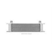 Universal 10 Row Oil Cooler Silver