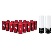 Mishimoto MMLG-125-LOCKRD Aluminum Locking Lug Nuts M12 x 01-25 Red