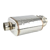 Active Exhaust Muffler JRspec with Vacuum Throttle Control Remote 76mm (3") Left