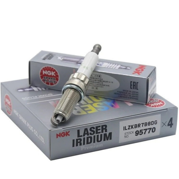 Performance NGK ILZKBR7B8G Spark Plugs for 1.6 THP Engines