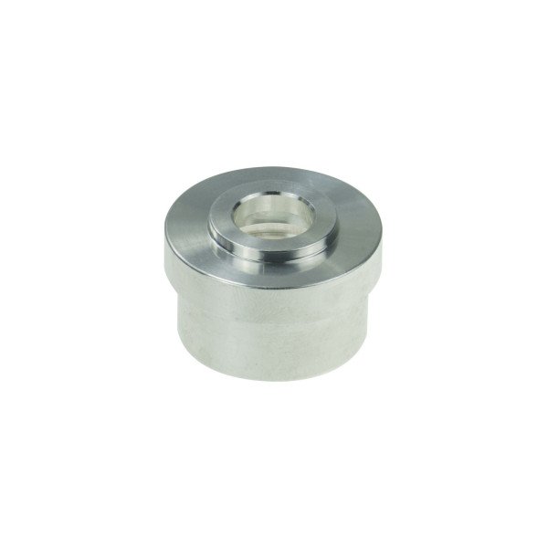AN8 Female ORB Aluminum Weld-On Fitting - Round Base