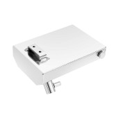 Aluminium Oil Catch Tank 1L Flat Shape