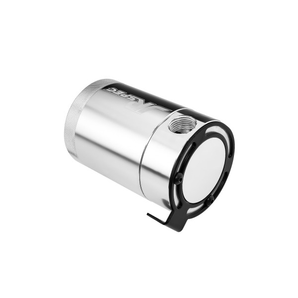 Aluminum Baffled 2-Port Oil Catch Can / Tank / Air-Oil Separator