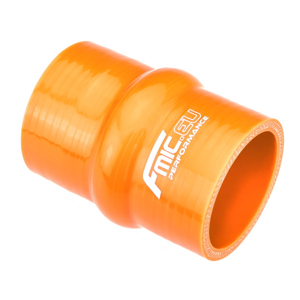 25mm Orange Silicone Hump Hose - Durable & Flexible