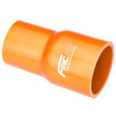Silicone straight reducer 48/57mm Orange