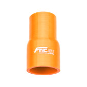 Silicone Straight Reducer 30/48mm Orange