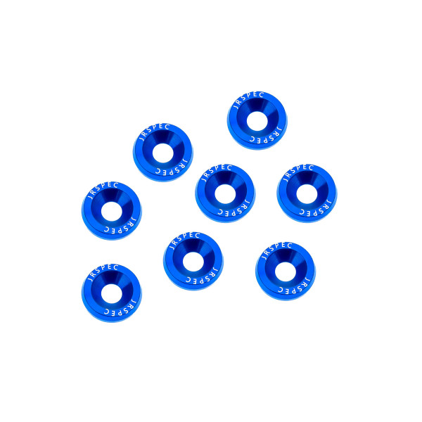 Blue Engine Bay Dress Up Washers for Fender and Bumper
