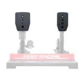 Standard Flat Pedal Plate Set for Gas and Brake on P1000 Pedals SIMAGIC Simulator Simracing