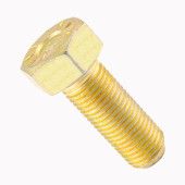 3/8-24 x 1” Hex Head Cap Screw 7109Y