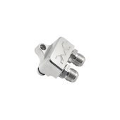 Oil Cooler Adapter for ZF 8HP BMW N57 B58 Transmission + M18x1.5 - AN10 Adapters