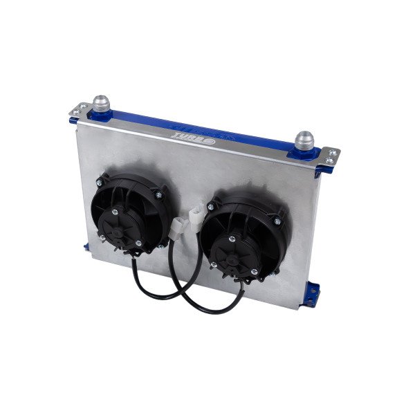 Cooling Plate TurboWorks for 15 rows Race Oil Cooler and 4 inch fan Dual