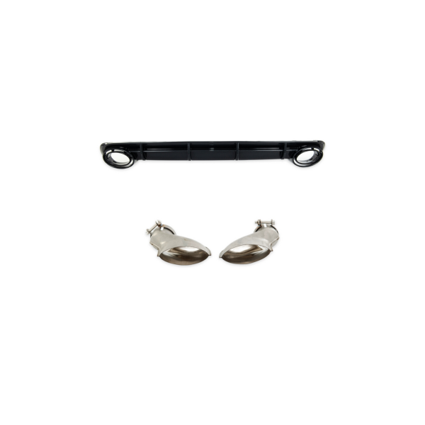 Diffuser Audi A6 C7 Rear Carbon Look