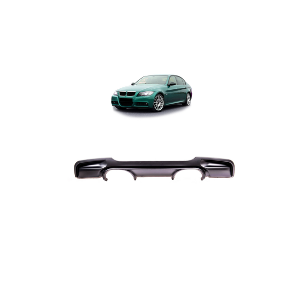 Diffuser BMW 3 E90 E91 Rear Matt Black