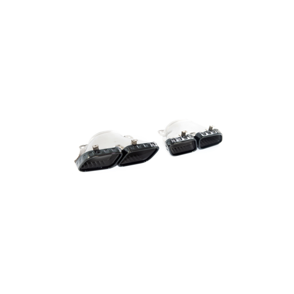 Diffuser Mercedes-Benz C C205 A205 Cabrio Rear Silver