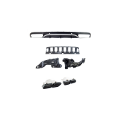 Diffuser Mercedes-Benz C C205 A205 Cabrio Rear Silver