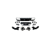 Diffuser Mercedes-Benz C W205 S205 Rear with Pipes black