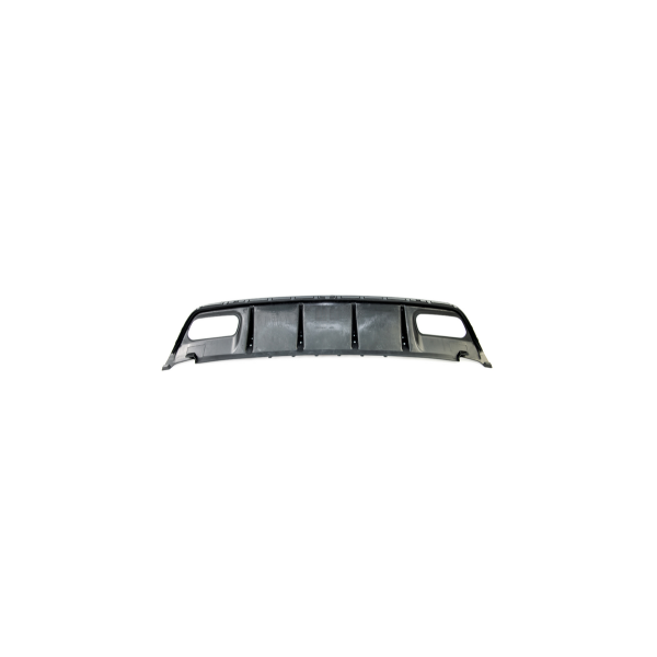 Diffuser Mercedes-Benz A W176 Facelift Rear Gloss Black + Red