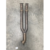 Center exhaust system element custom Y-pipe Nissan GT-R R35 2015