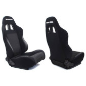 Racing seat RAPID Bride Black Fabric