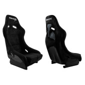 Racing seat Bride Suede Carbon Black