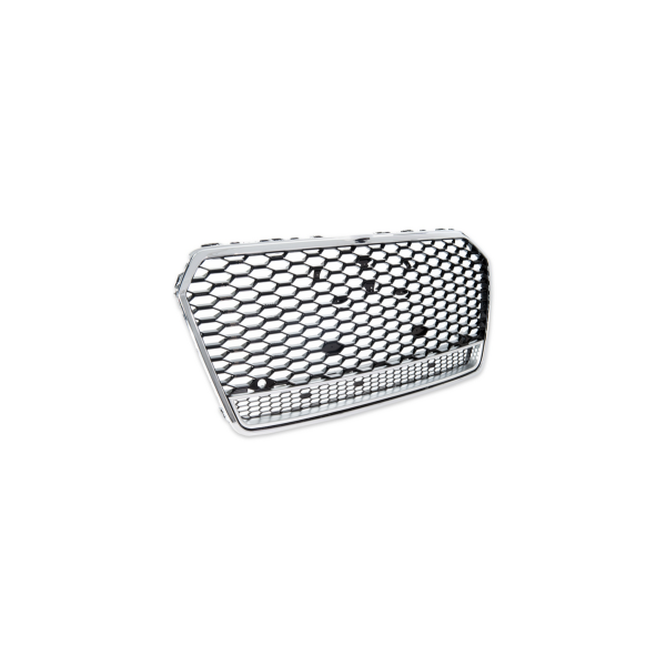 Grill Audi A7 C7 Facelift Chrome & Gloss Black
