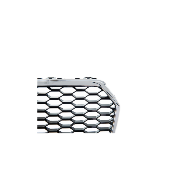Grill Audi A7 C7 Facelift Chrome & Gloss Black