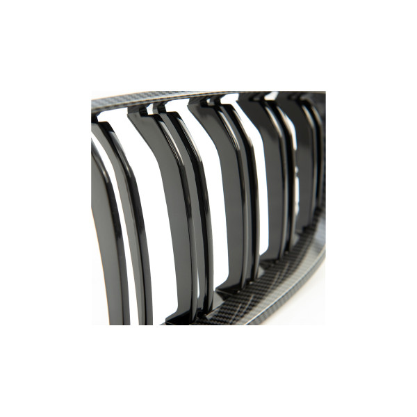 Grill BMW 4 F32 F82 F33 F83 F36 Dual Line Carbon Look