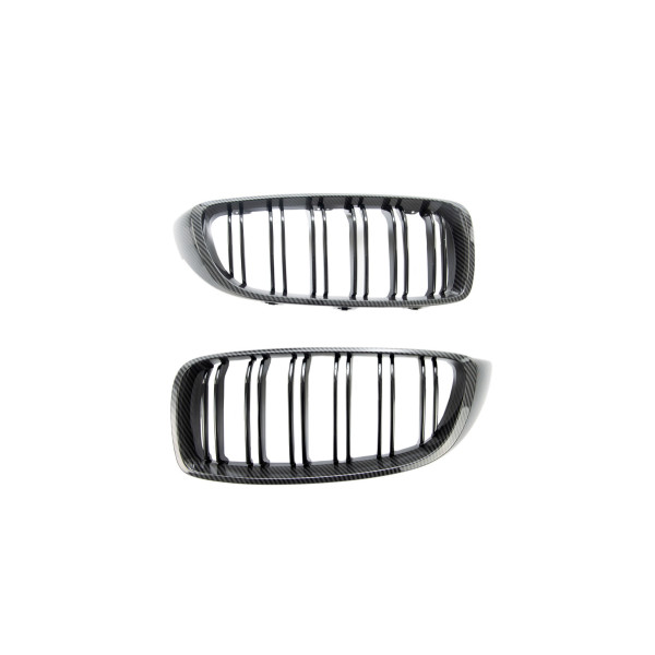 Grill BMW 4 F32 F82 F33 F83 F36 Dual Line Carbon Look